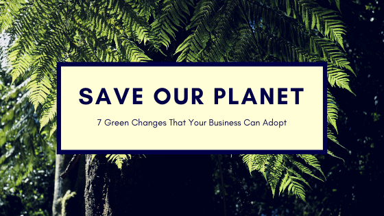 7 Green Changes That Your Business Can Adopt to Make a Difference